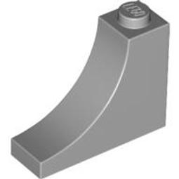 全新LEGO樂高淺灰色反向曲面【32803】Slope Curved 2x2 Inverted (L4) 6185676 歷史價格詳細信息