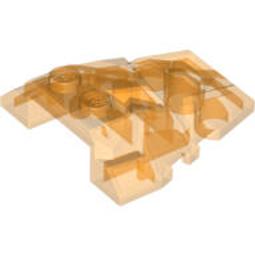 全新LEGO樂高透明橘色圓形平板【98138】Tile Round 1x1 4646865 歷史價格詳細信息