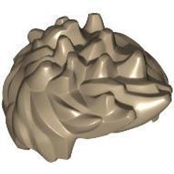 【樂高大補帖】LEGO 樂高 米色 馬尾髮 瀏海 頭髮【6108536/18227/87990/8833】MH-12 歷史價格詳細信息