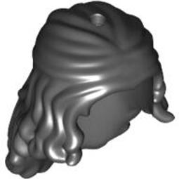 全新LEGO樂高黑色頭髮【87991】Hair Tousled Side Part 4569106 6079894 歷史價格詳細信息