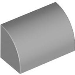 全新LEGO樂高淺灰色曲面【6091】Brick 1x2x1 1/3 Curved 6285778 4211519 歷史價格詳細信息