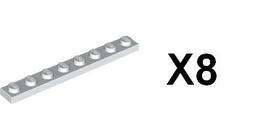 全新LEGO樂高薄板 3456 6172372 米色 Tan Plate 6x14 D05 歷史價格詳細信息