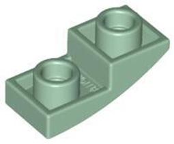 【樂高大補帖】全新樂高 綠色 反向側接轉向架 1x2-1x2【6099243/99780】PS-62 歷史價格詳細信息