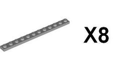 全新LEGO樂高薄板 3456 6172372 米色 Tan Plate 6x14 D05 歷史價格詳細信息