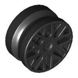 輪框  黑色 2496【必買站】樂高零件 歷史價格詳細信息