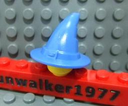 【積木2010】樂高 LEGO 藍色 大盤帽 扁圓帽 警察帽 / 列車長帽 火車 3624 (C-04) 歷史價格詳細信息