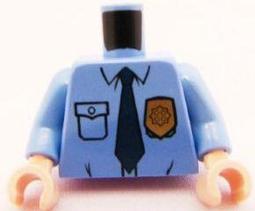 [MB] LEGO 樂高10937  警察 torso 6032113 76382 價格比較,價格查詢,歷史價格詳細信息
