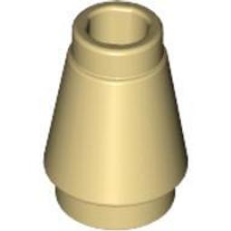 圓錐 1x1 紅棕色 4589b【必買站】樂高零件 歷史價格詳細信息