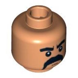 [MB] LEGO 樂高 Indiana jones 7199 temple guard iaj035 head 歷史價格詳細信息