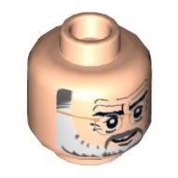 [MB] LEGO 樂高 Indiana jones 7199 temple guard iaj035 head 歷史價格詳細信息