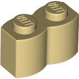 [MB] LEGO 樂高 Tan Slope 30 1x1x2/3 砂色30度小斜面 4516055 54200 歷史價格詳細信息