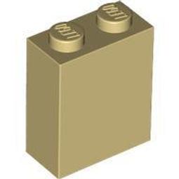 [MB] LEGO 樂高 1x2x2 Window 4578107 + 6024020 砂色窗框 +透明玻璃 窗戶 歷史價格詳細信息