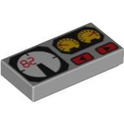 LEGO零件 印刷圓形平滑磚 1x1 98138pb010 平光銀色 6030333【必買站】樂高零件 歷史價格詳細信息