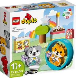 ◎朵依小舖◎LEGO◎10977 我的第一隻有聲小狗和小貓◎DUPLO 得寶系列 大顆粒◎ 價格比較,價格查詢,歷史價格詳細信息