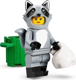 LEGO人偶 71032-10 浣熊裝粉絲 人偶抽抽包系列【必買站】 樂高人偶 歷史價格詳細信息