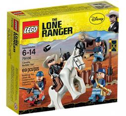 [MB] LEGO 樂高 THE LONE RANGER 獨行俠 79106 Cavalry Set 全新未拆 價格比較,價格查詢,歷史價格詳細信息