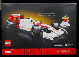 (STH)2024年 LEGO 樂高  ICONS 收藏系列 - McLaren MP4/4 &amp;艾爾頓.洗拿 10330 價格比較,價格查詢,歷史價格詳細信息