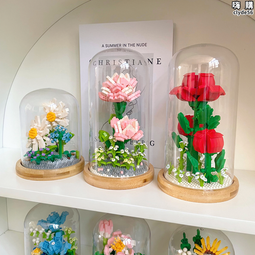 微小顆粒招財貓拼裝積木萌趣國寶大熊貓花花貓咪動物立體拼圖玩具 歷史價格詳細信息