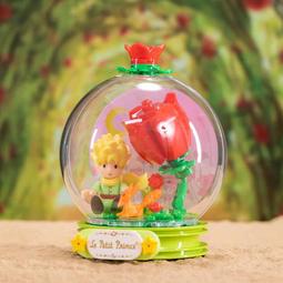 【拼奇積木】拼奇小王子聯名創意積木書立架益智辦公室擺件玩具 歷史價格詳細信息