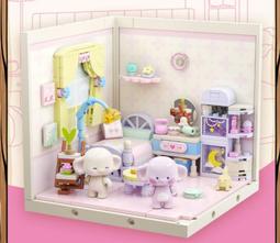 (第三方積木)FK001 創意 女孩系列 超級小鎮 熊貓不卷咖啡店 迷你街景 拚裝積木 歷史價格詳細信息