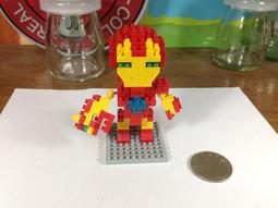 鑽石積木 鋼鐵人 已組裝!!! iron man super hero hsanhe 非樂高 價格比較,價格查詢,歷史價格詳細信息