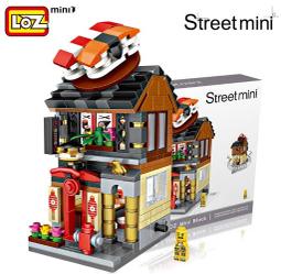 【樂GO】LOZ 鑽石積木 1605 肯德基 迷你城市街景 商店街 mini 小顆粒積木 積木 禮物 小孩 生日禮物 歷史價格詳細信息