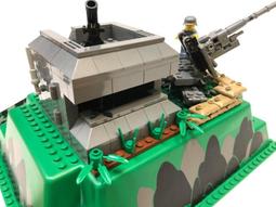 [正版Lego樂高/自組MoC場景]二戰德軍 海岸防空碉堡 (Brickmania參考) 價格比較,價格查詢,歷史價格詳細信息