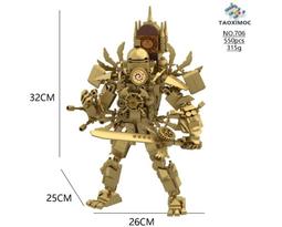 第三方泰坦時鐘人大戰馬桶人vs監控人積木小人仔益智拼裝兒童玩具 歷史價格詳細信息