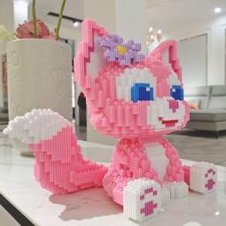 兼容樂高星黛露玲娜貝兒成人高難度筆筒微顆粒積木送生日玩具 歷史價格詳細信息