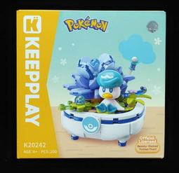 (STH)現貨 不挑盒況 keepplay 寶可夢 盆栽系列積木 - 波克比  麗嬰國際公司代理 歷史價格詳細信息