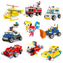 【好康】布魯可大顆粒兒童拼插積木車百變布魯可小隊益智拼裝玩具男孩女孩 價格比較,價格查詢,歷史價格詳細信息