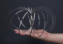 流體手環魔術夢幻手環道具減壓鍛煉神器不銹鋼鐵環創意玩具小禮物 歷史價格詳細信息