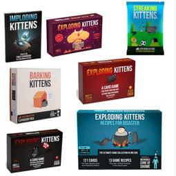 【新品推薦】現貨英文Exploding kittens爆炸貓咪 拓展 聚會桌游卡牌 價格比較,價格查詢,歷史價格詳細信息