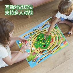 兔子陷阱兒童邏輯思維訓練雙人對戰玩具智力桌遊親子互動遊戲551 歷史價格詳細信息