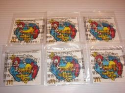 早期收藏 麥當勞叔叔紋身貼紙 單售 6*6 價格比較,價格查詢,歷史價格詳細信息
