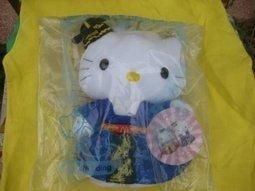 Hello Kitty 玩偶收納包，提袋/提網/提包/把手提袋/手提包，X射線【C140666】 歷史價格詳細信息