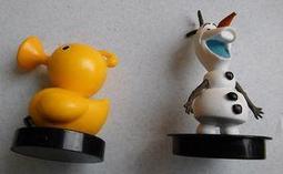 **M8-16** (裸裝無盒)麥當勞2013出的Hello Kitty 塑膠玩偶/6隻合售/表面有使用痕跡，能接受再下 歷史價格詳細信息