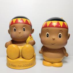 合售 公仔 2011年 郵政寶寶 一對 高約:16公分 材質:PVC 中華郵政發行  郵差公仔 撲滿/存錢筒 NN 歷史價格詳細信息