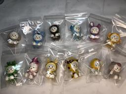 貓咪小熊可愛動物絨毛娃娃玩偶鑰匙圈吊飾掛飾包包掛飾 47-00038【小品館】 歷史價格詳細信息