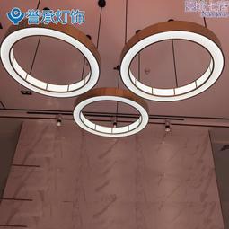 辦公室led吊燈圓角矩形長條燈 前臺會議室橢圓形造型燈長方形吊燈 歷史價格詳細信息