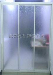 無框淋浴房全套五金配件304不鏽鋼圓管推拉移門吊輪一字型淋浴房 歷史價格詳細信息