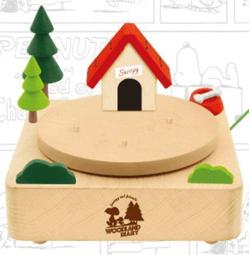 7-11 SNOOPY 木集Happy 限量木頭旋轉音樂盒-歡樂派對(免運費) 歷史價格詳細信息