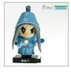 [ 三集 ] 公仔 全家 霹靂6閃卡卡貼  亂世狂刀  規格約:8.5x5.4公分  材質:塑膠  E7 歷史價格詳細信息