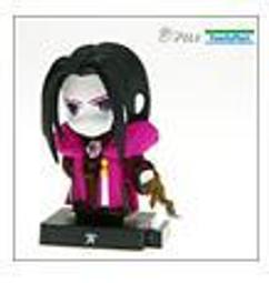 [ 三集 ] 公仔 全家 霹靂6閃卡卡貼  亂世狂刀  規格約:8.5x5.4公分  材質:塑膠  E7 歷史價格詳細信息