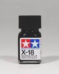 TAMIYA田宮 x-18 油性 半亮光 黑 Semi Gloss Black 10ML 歷史價格詳細信息