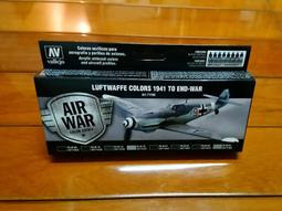 ㊣ AV Vallejo 美軍空軍戰機空優迷彩組水性漆 USAF 美國航空戰鬥機模型漆壓克力顏料西班牙 71156 歷史價格詳細信息