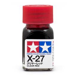 TAMIYA田宮x-27 油性 亮光 透明紅 Clear Red 10ML 歷史價格詳細信息