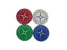 籌碼100片+籌碼底座 , 2天到貨!!，麻將 德州撲克牌 梭哈 百家樂 桌遊 21點 澳門 歷史價格詳細信息