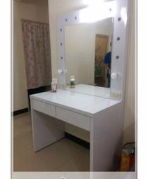 梳妝台 梳妝桌 化妝桌 意式翻蓋化妝桌 小型化妝鏡桌 收納櫃 一體多功能梳妝桌子 歷史價格詳細信息