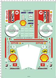 TAMIYA KYOSHO Ferrari F2001 F2004  F-1 萬寶路 菸商 水貼紙#00384-A615 歷史價格詳細信息